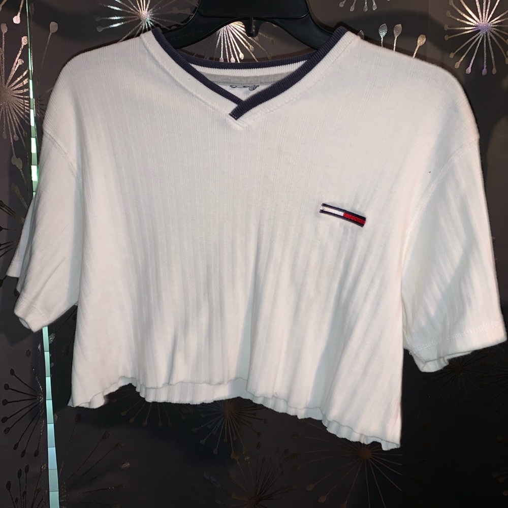 Cropped Tommy Hilfiger sweater